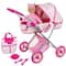 Lissi Dolls Deluxe Doll Pram with 13" Baby Doll